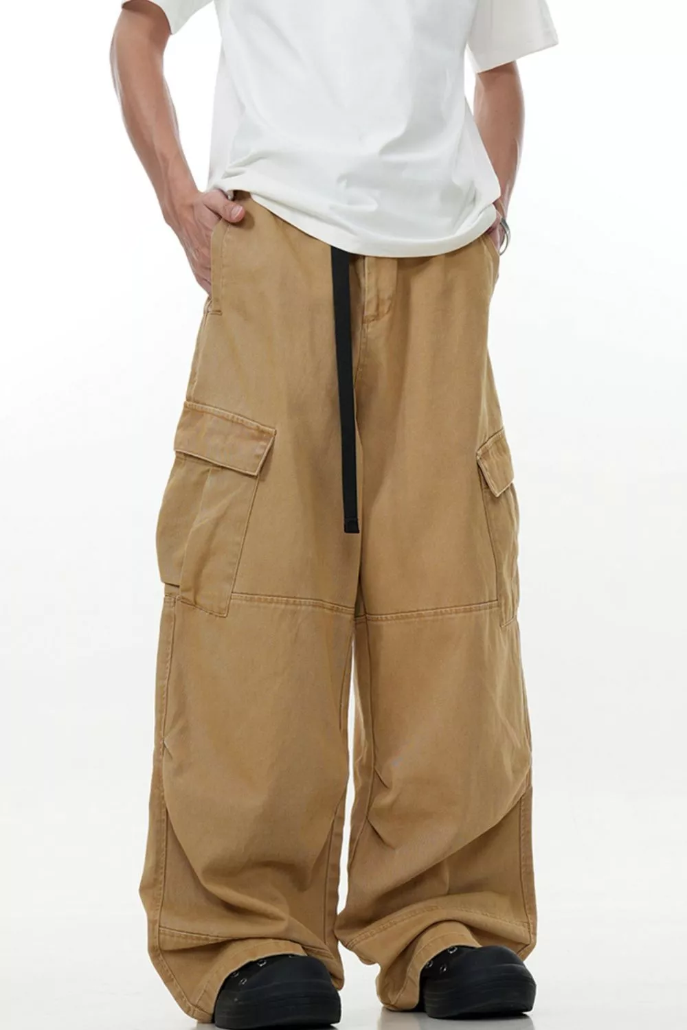 Men's Loose Fit Cargo Pants, image 5