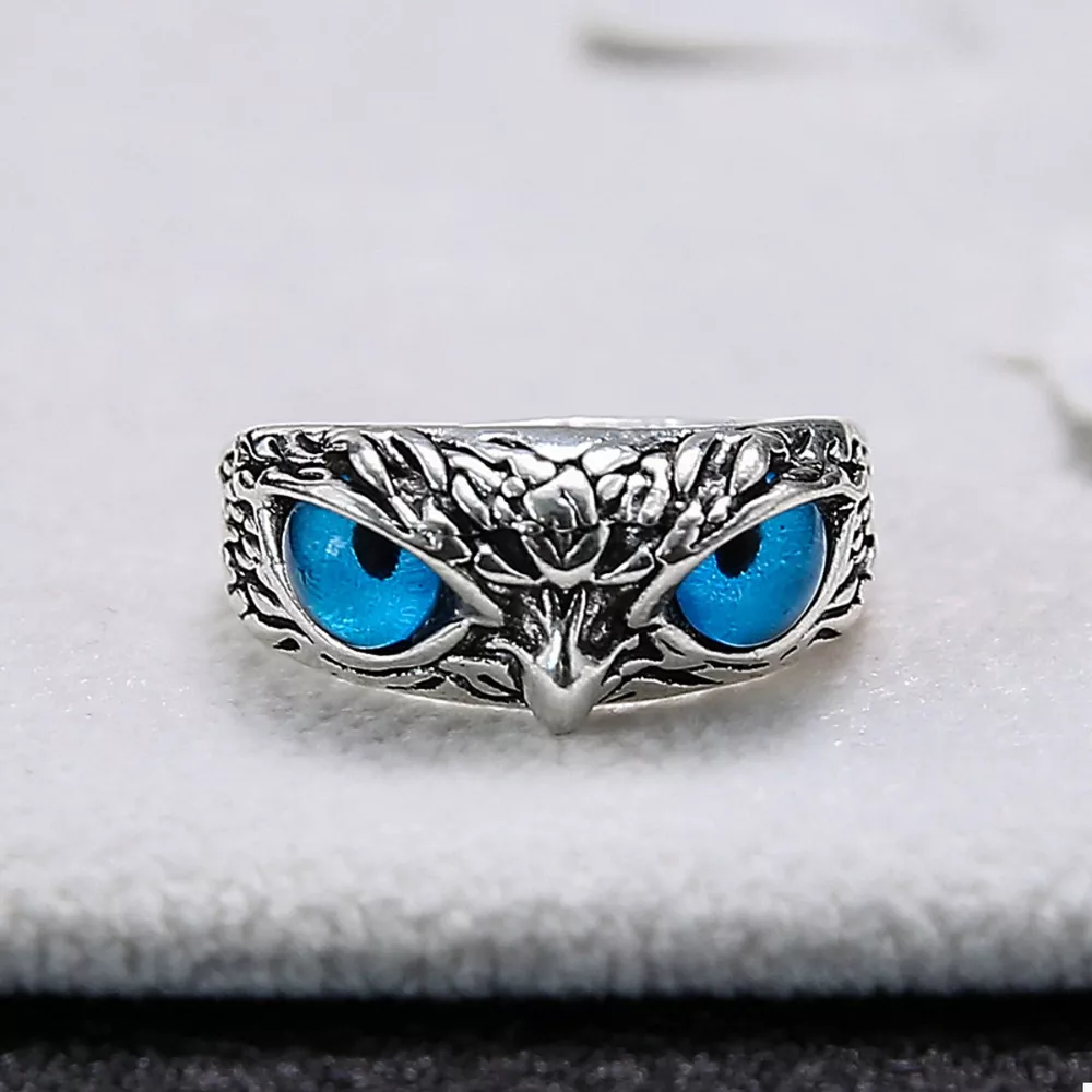 Alloy Owl Eyes Ring, image 5