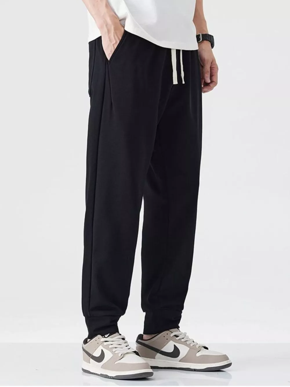 Men's Casual Drawstring Joggers, image 4