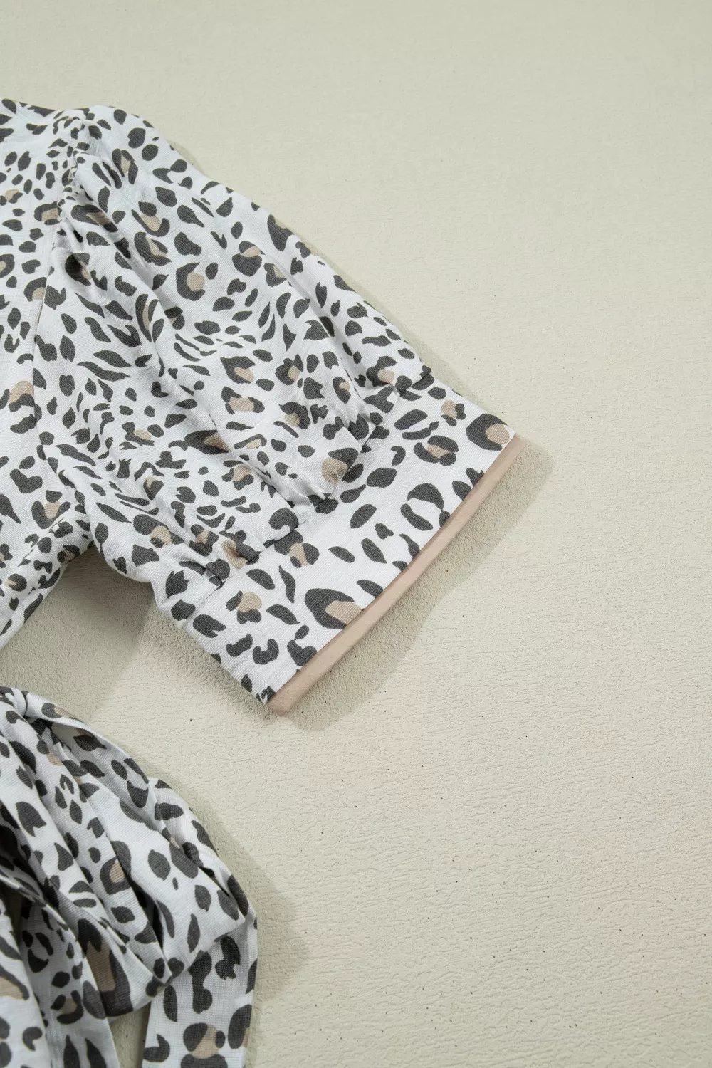 Leopard Print Button-Down Midi Dress, image 12