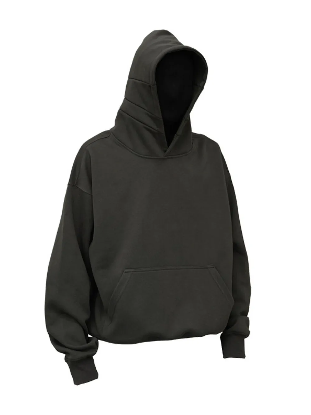 Men's Drop Shoulder Long Sleeve Hoodie with Pocket, image 7