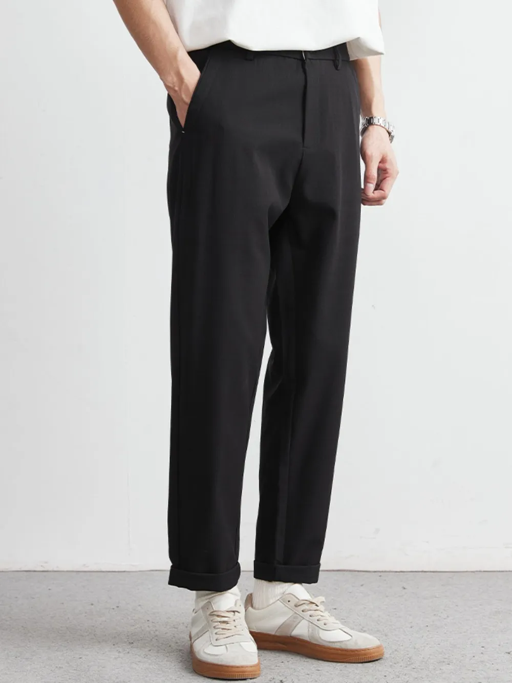 Men's Relaxed Fit Casual Pants, image 2