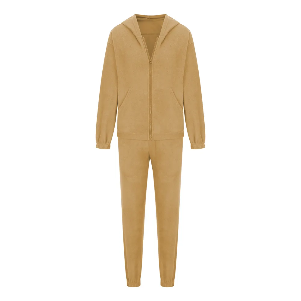 Zip Up Long Sleeve Hoodie and Joggers Set, image 9
