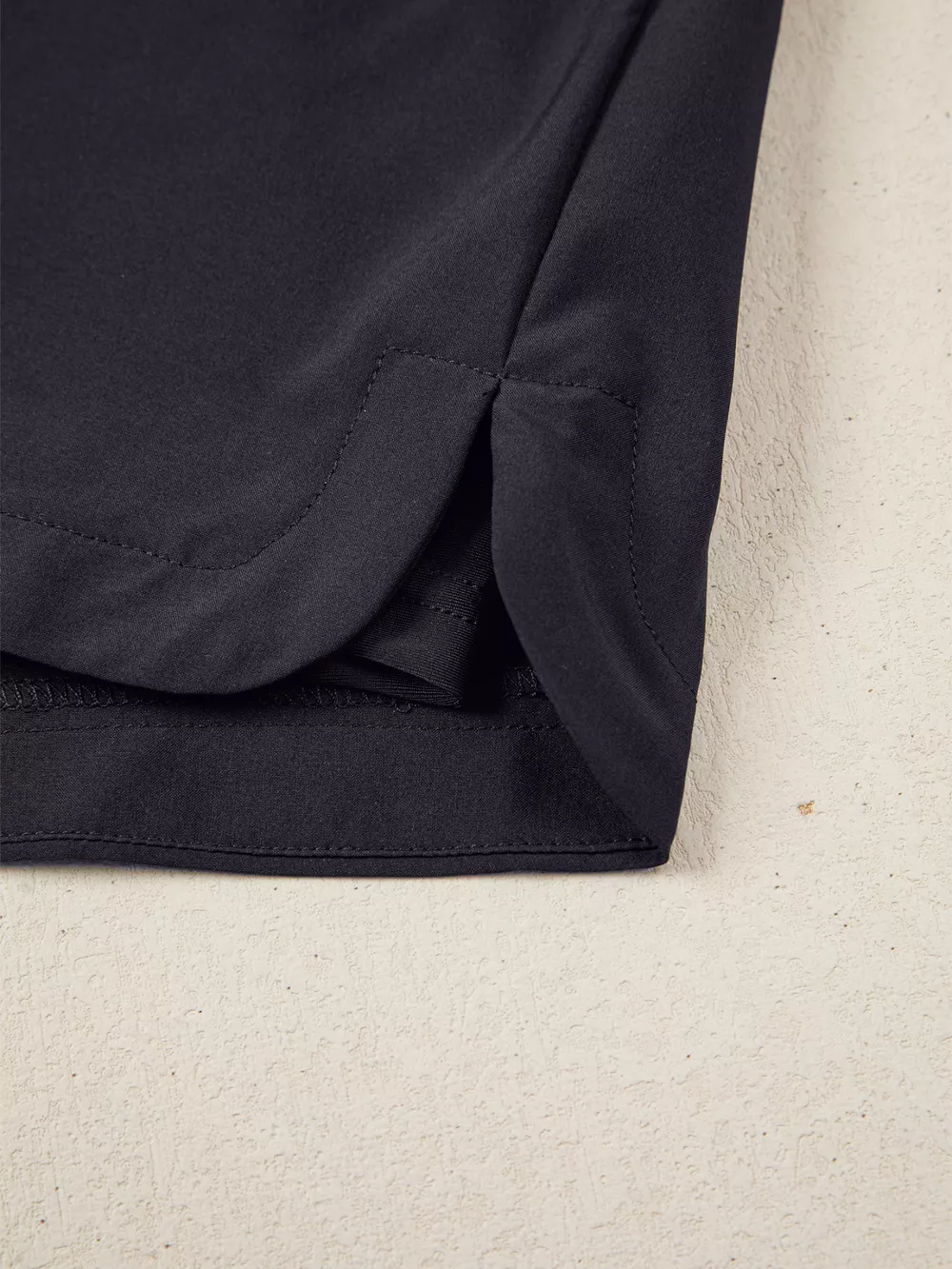 Solid Color Ribbed Patchwork High Waist Athletic Shorts, image 9