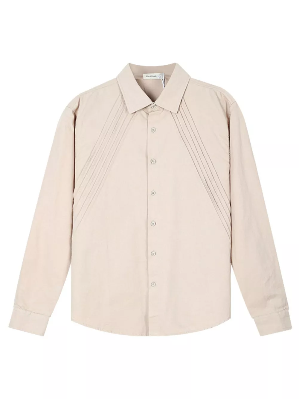 Men's Plus Size Long Sleeve Button-Down Shirt, image 3