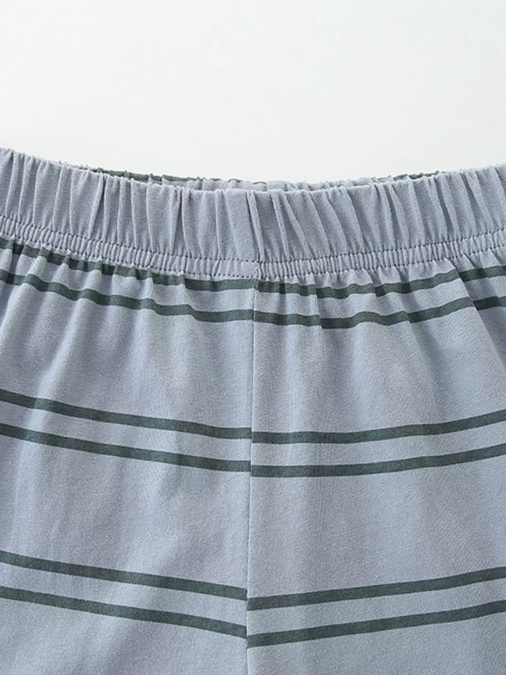 Children's Dinosaur Print Top and Striped Shorts Set, image 3