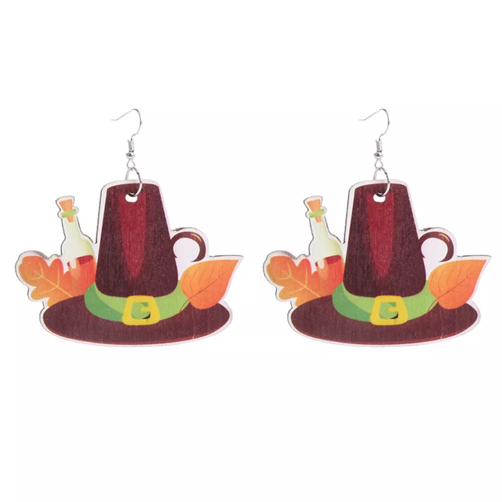 Thanksgiving Dangle Earrings, image 5