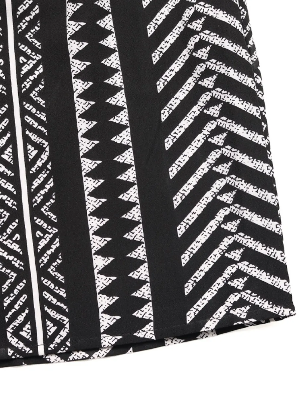 Printed High Waist Skirt, image 3