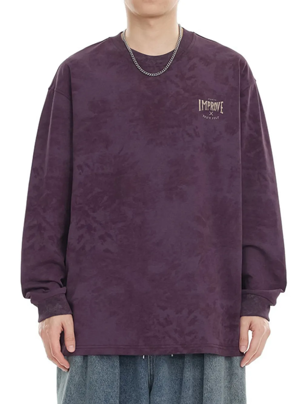 Men's Plus Size Printed Oversized Sweatshirt, image 5