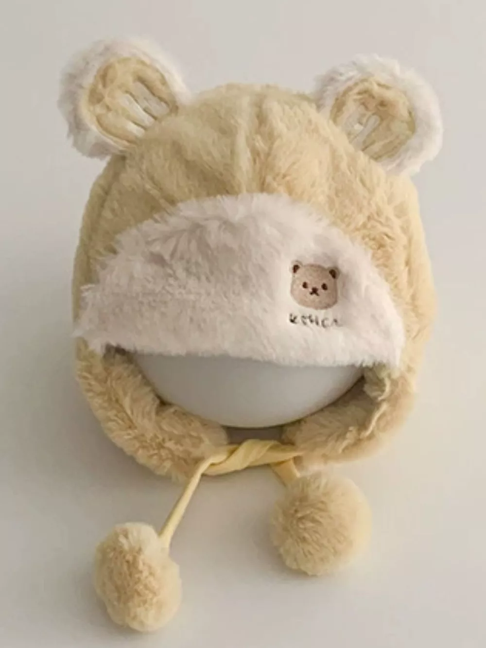 Children's Bear Ear Fluffy Hat, image 13