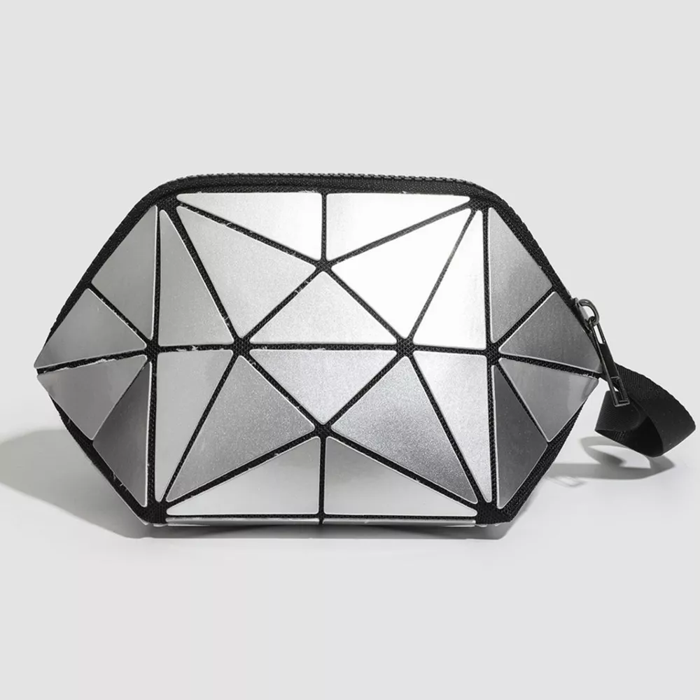 Geometric Leather Wristlet, image 6