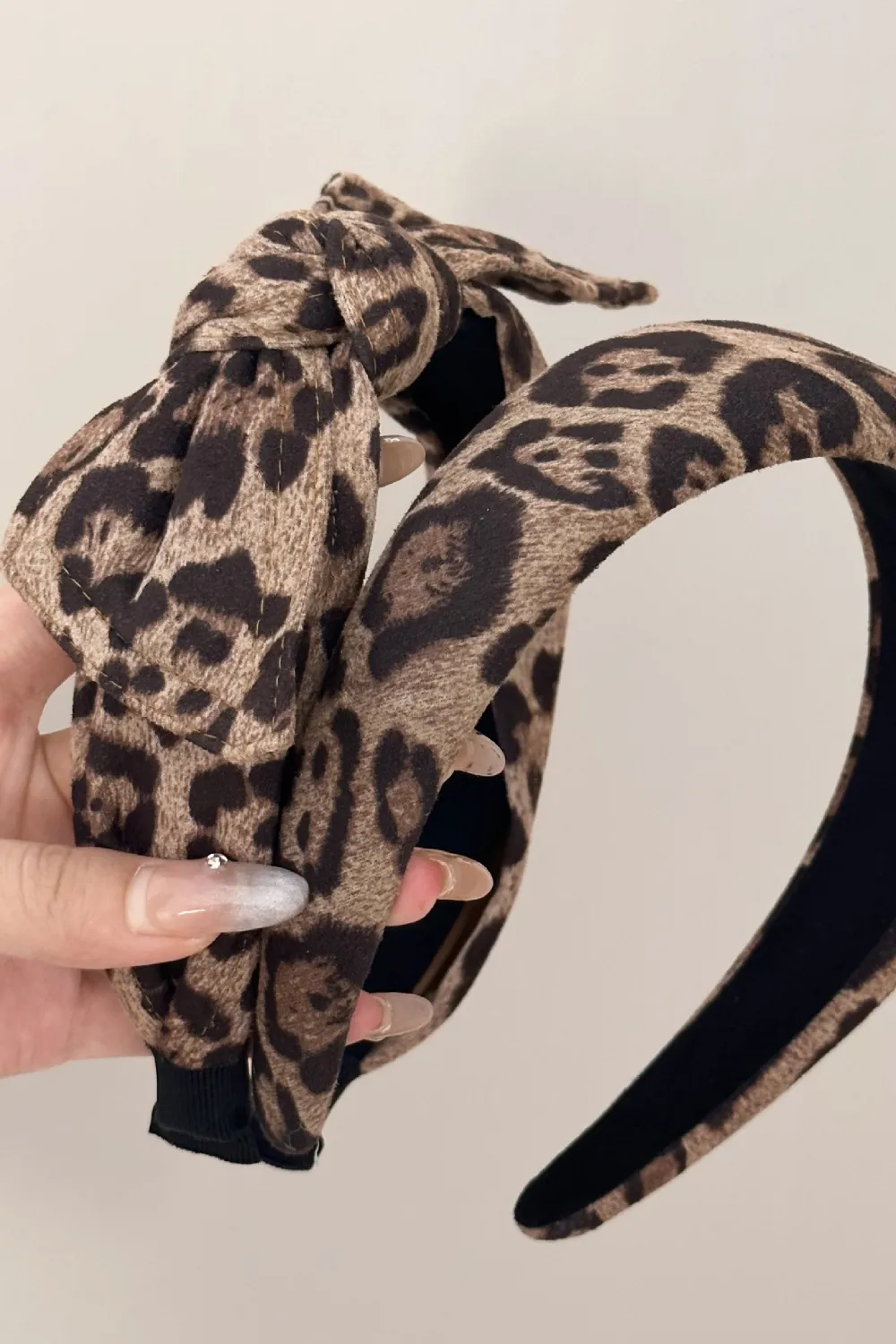 Leopard Polyester Wide Headband, image 5