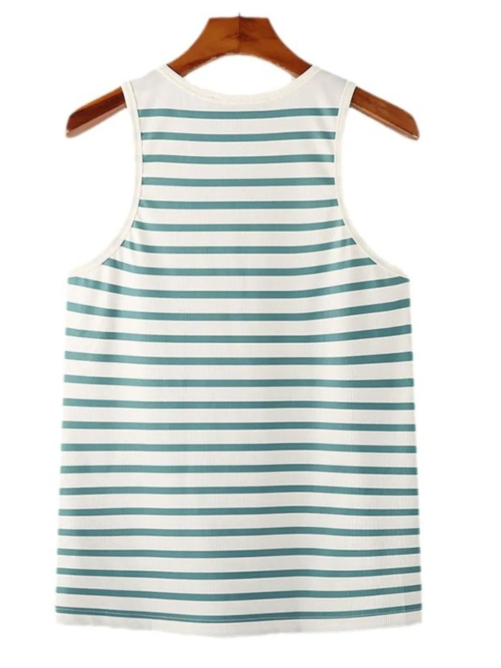 Men's Striped Wide Strap Tank, image 5