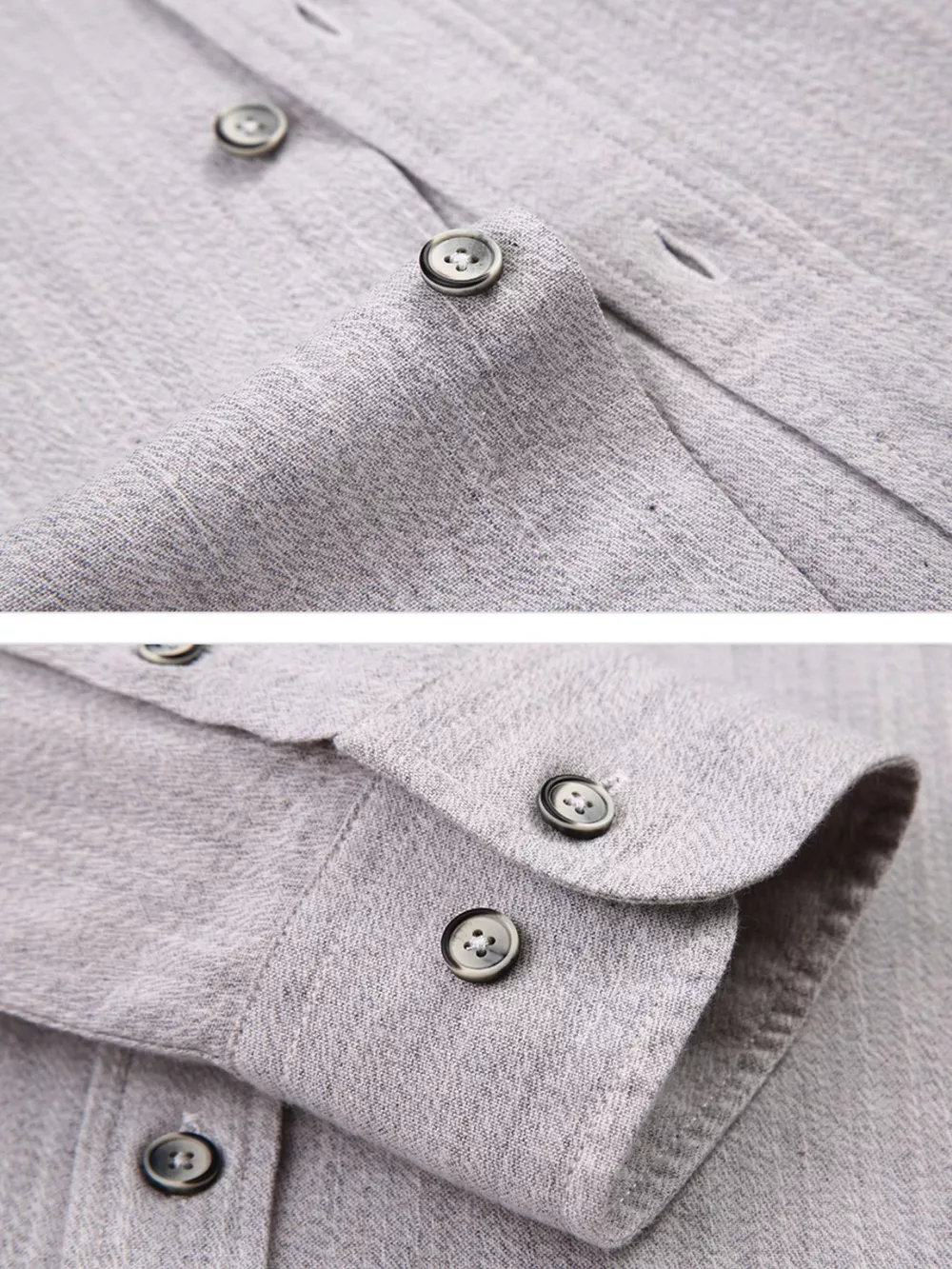 Men's Full Size Casual Long Sleeve Button-Down Shirt Plus Size, image 3
