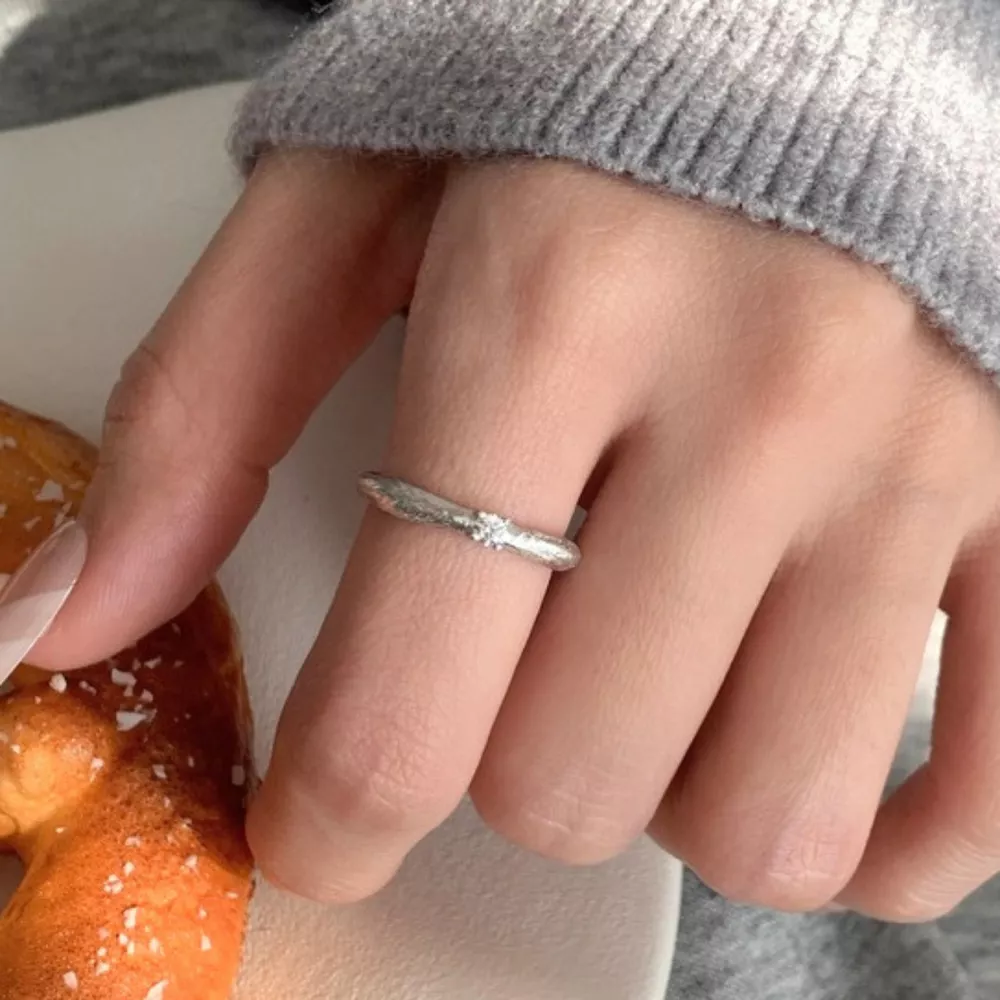 925 Sterling Silver Zircon Ring, image 8