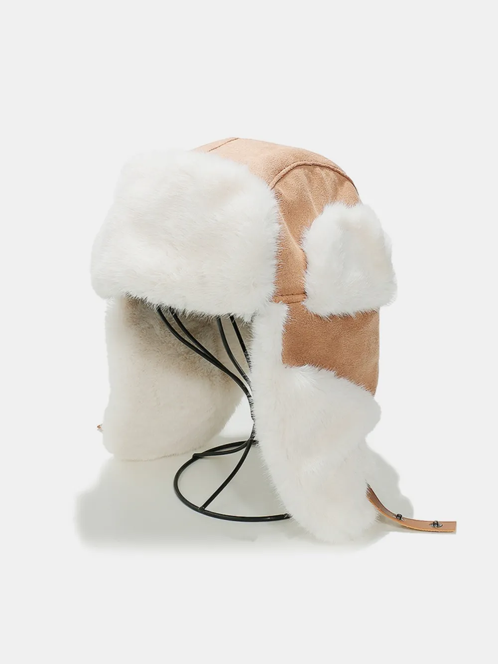 Thermal Fuzzy Earmuffs Winter Hat, image 3