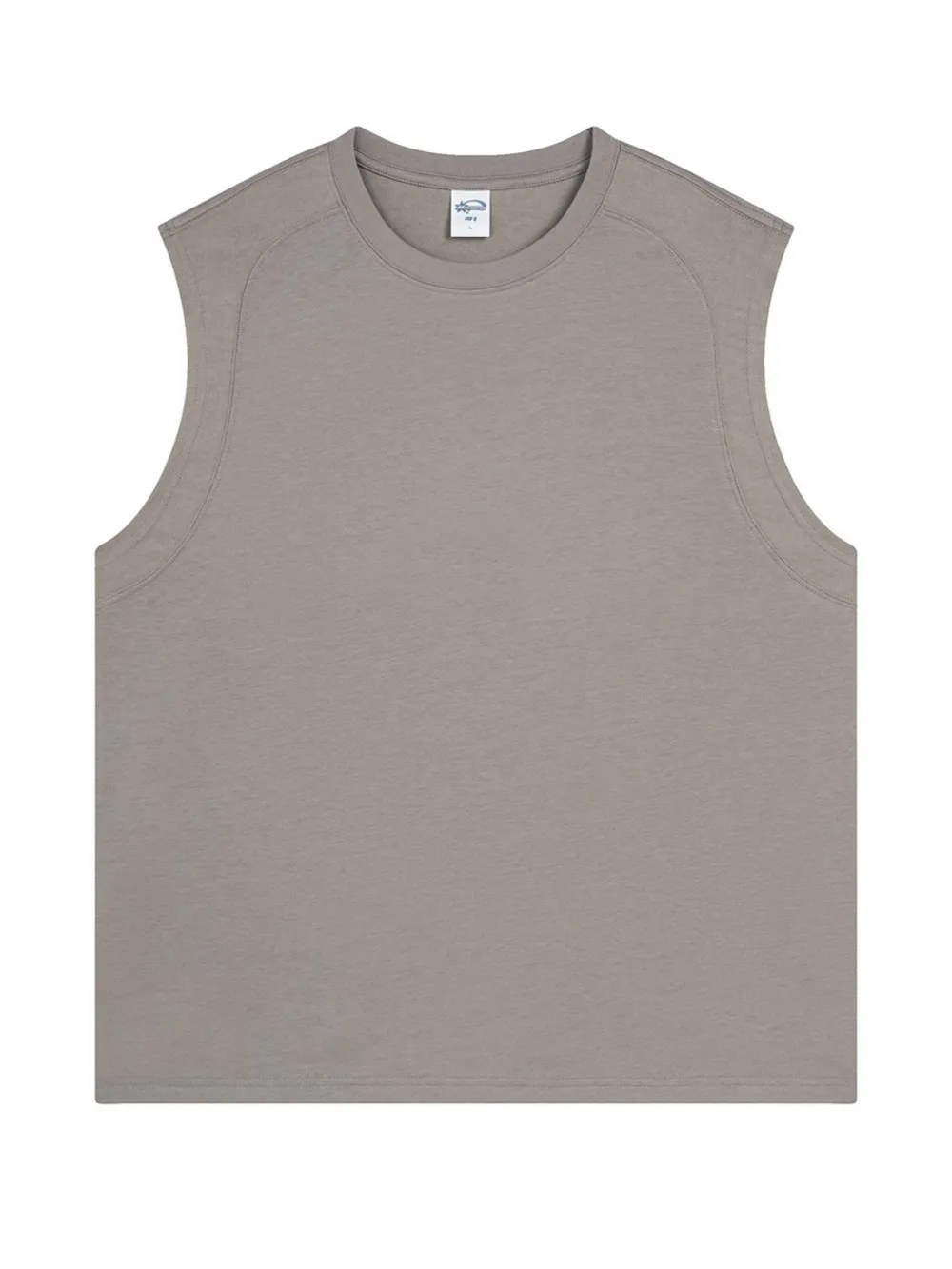 Men's Solid Color Round Neck Tank, image 9