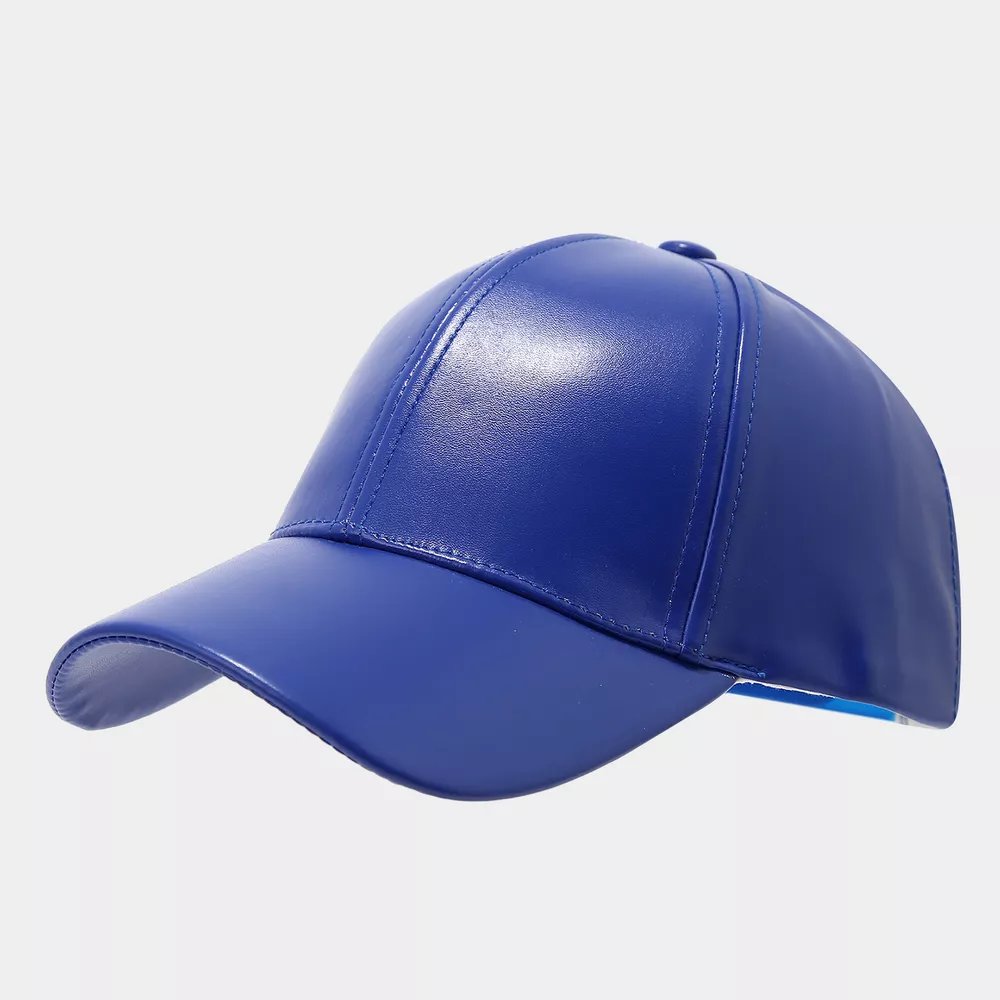 PU Leather Baseball Cap, image 4