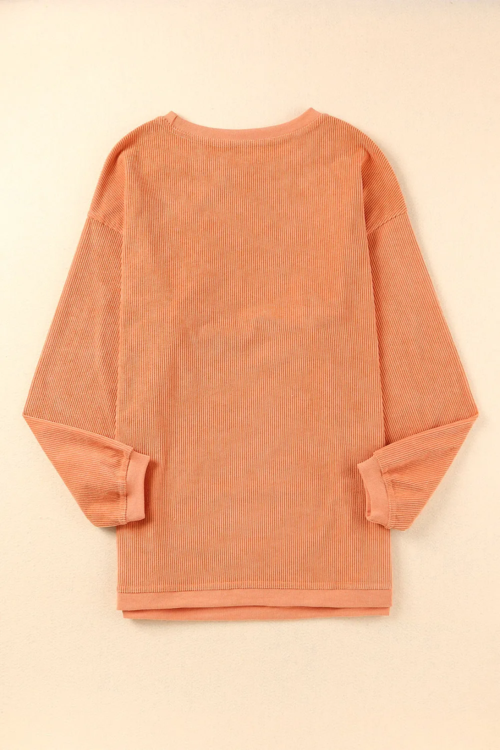 Graphic Round Neck Long Sleeve Sweatshirt, image 3
