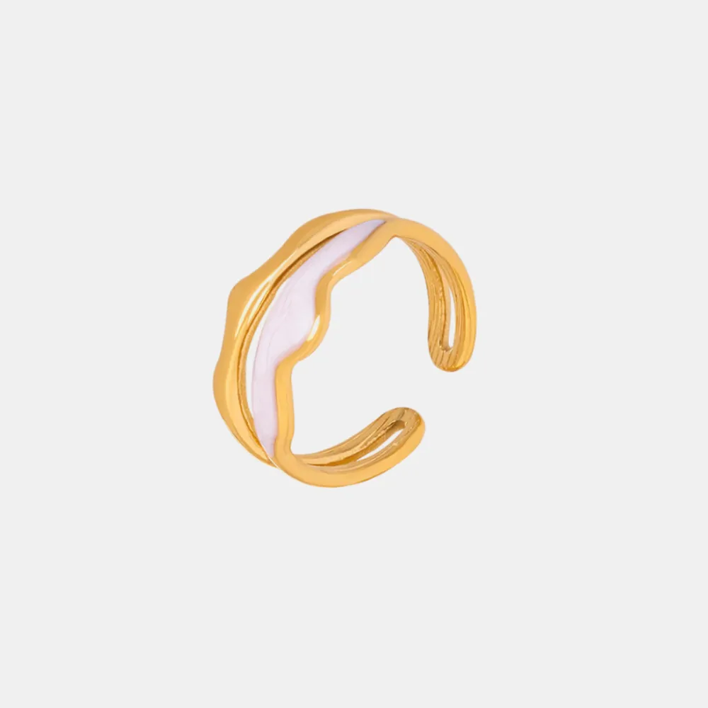 18K Gold-Plated Open Ring, image 6