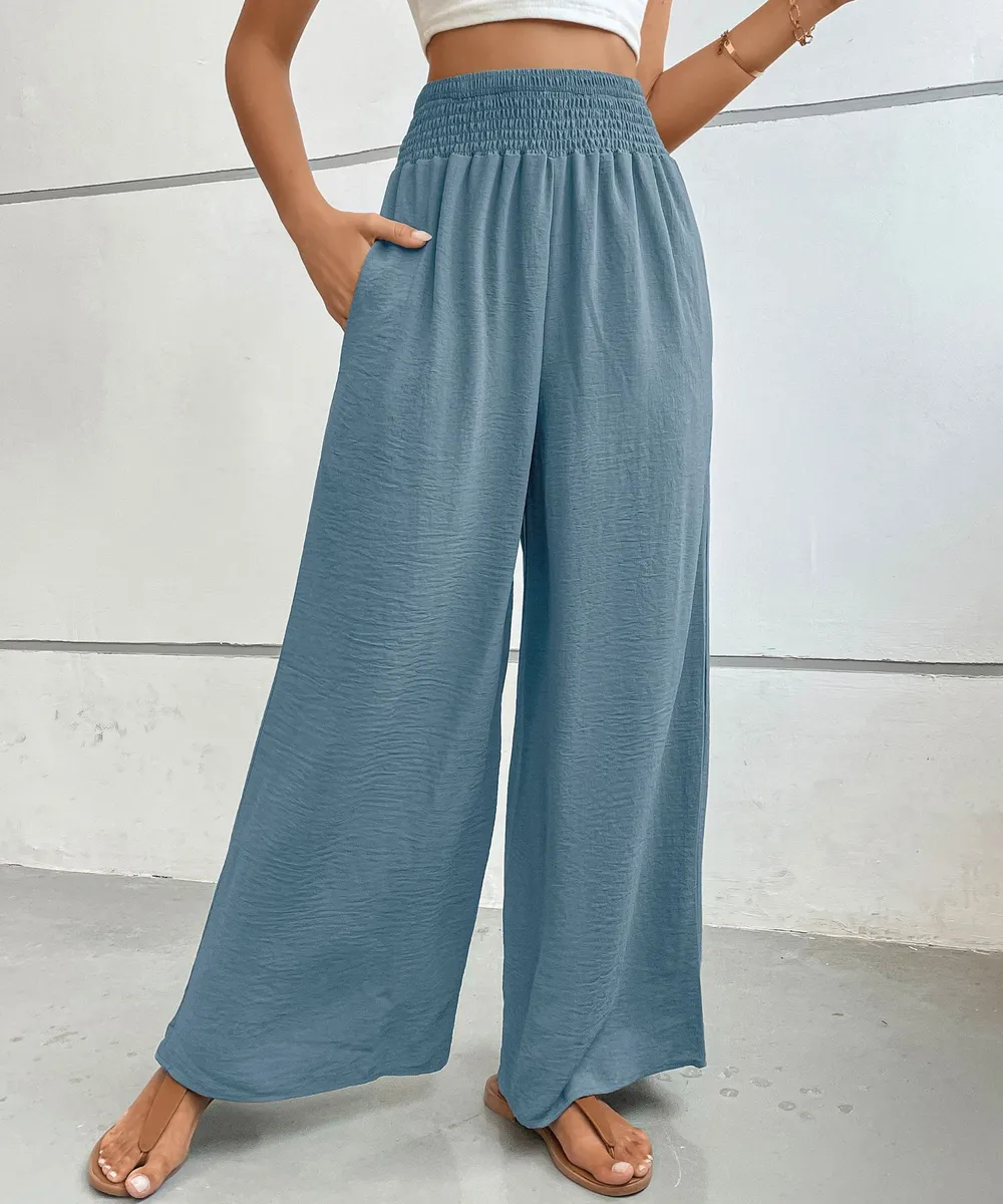 High-Waisted Wide Leg Pants, image 6