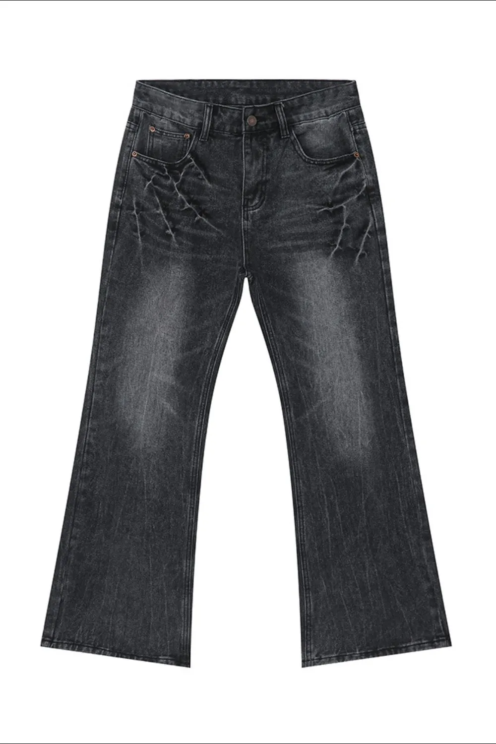 Lightning Burst Bootcut Jeans