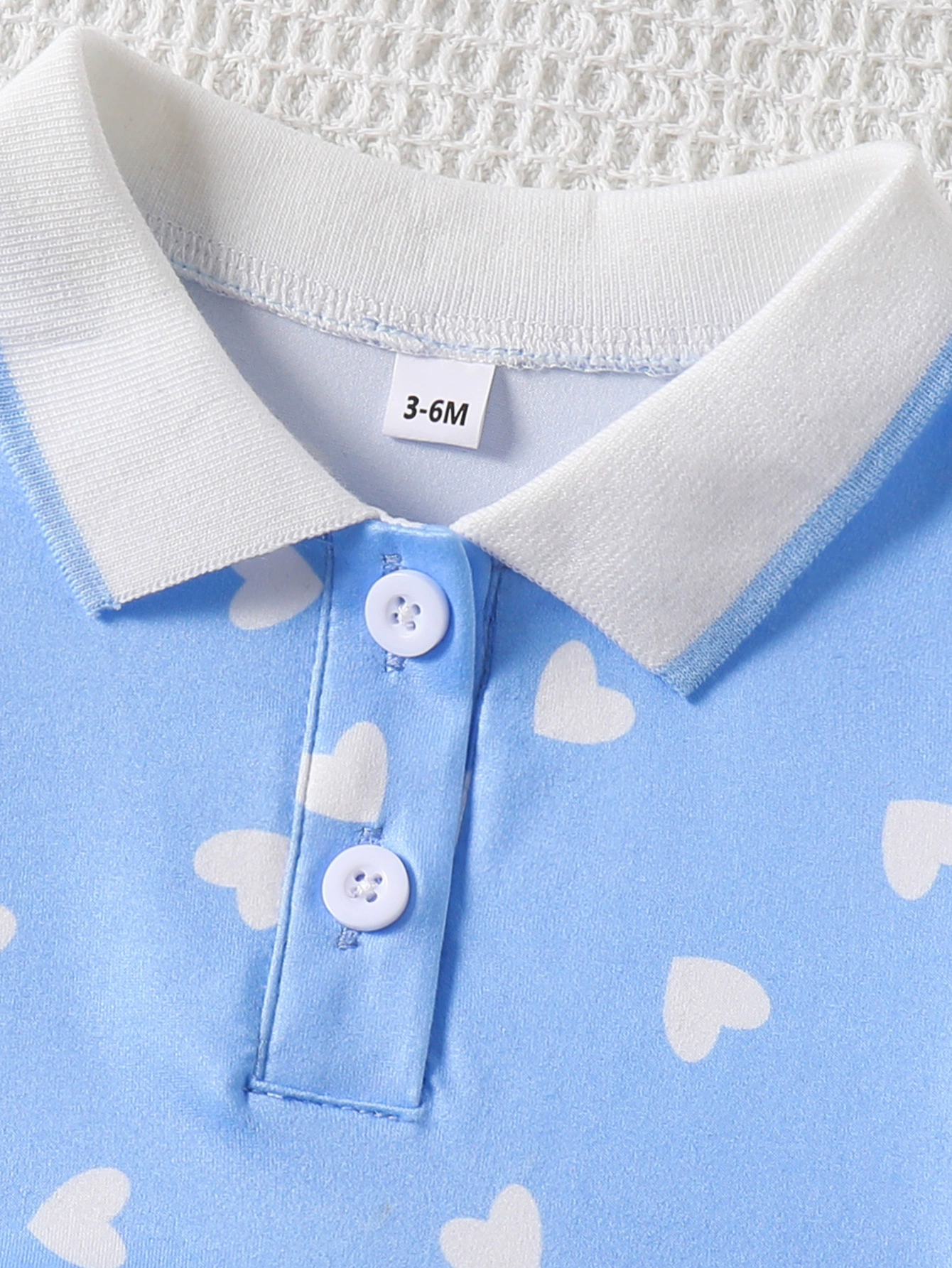 Children's Heart Print Pleated Dress, image 2