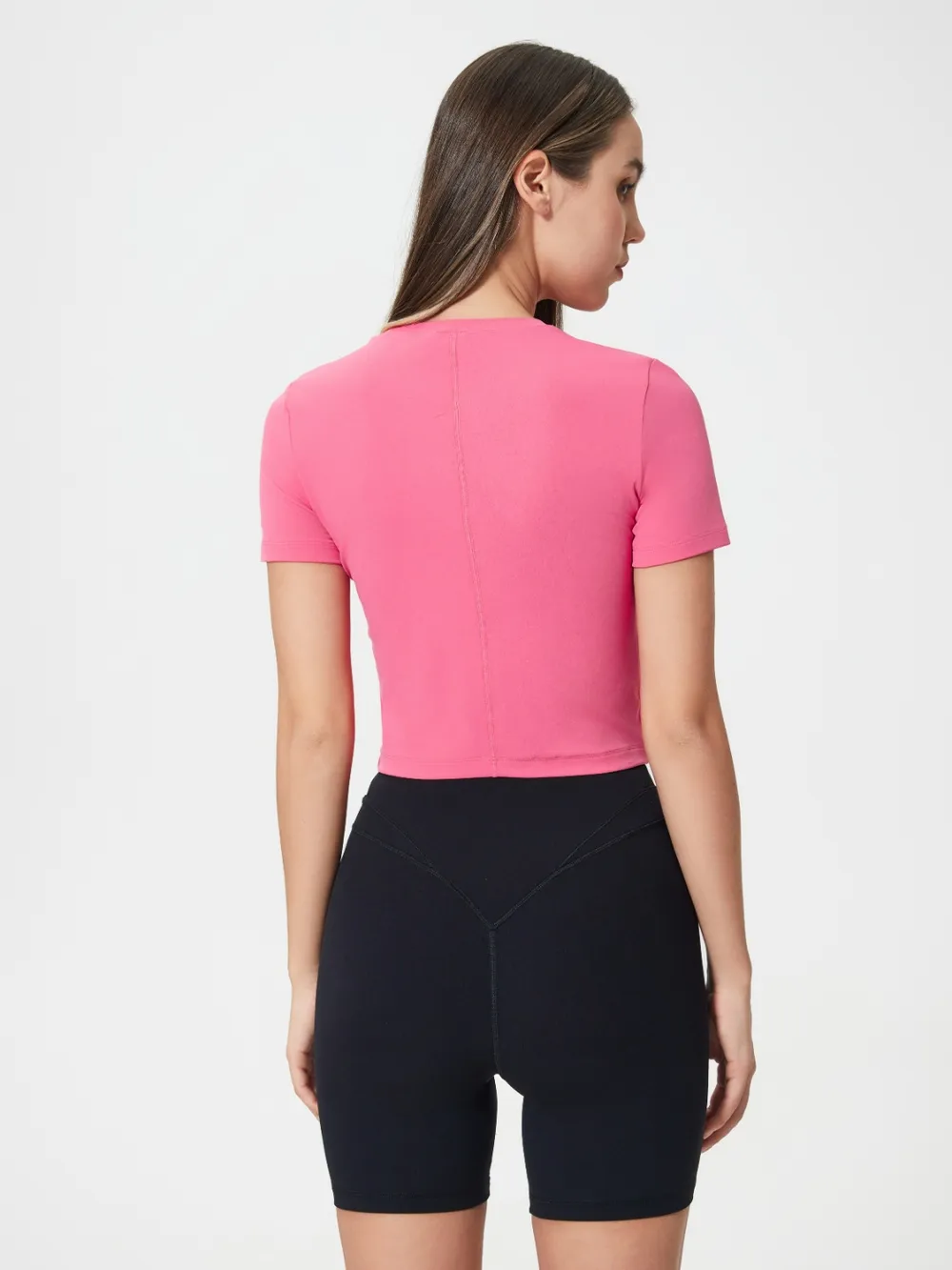 Round Neck Short Sleeve Active T-Shirt, image 2