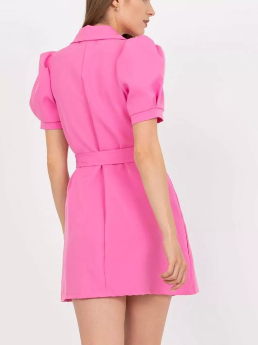 Blazer Style Tie Waist Mini Dress, image 17