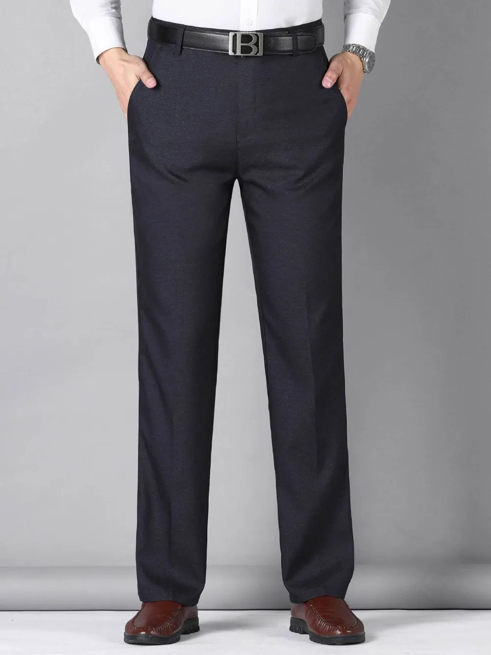 Men's Pocketed Loose Fit Pants, image 3