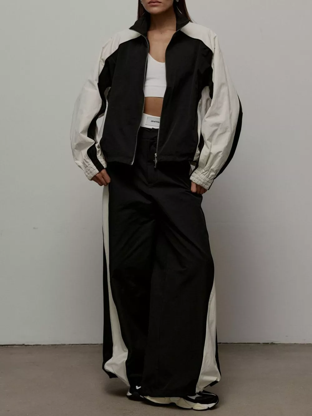 Color Block Zip Up Outerwear and Pants Set, image 10