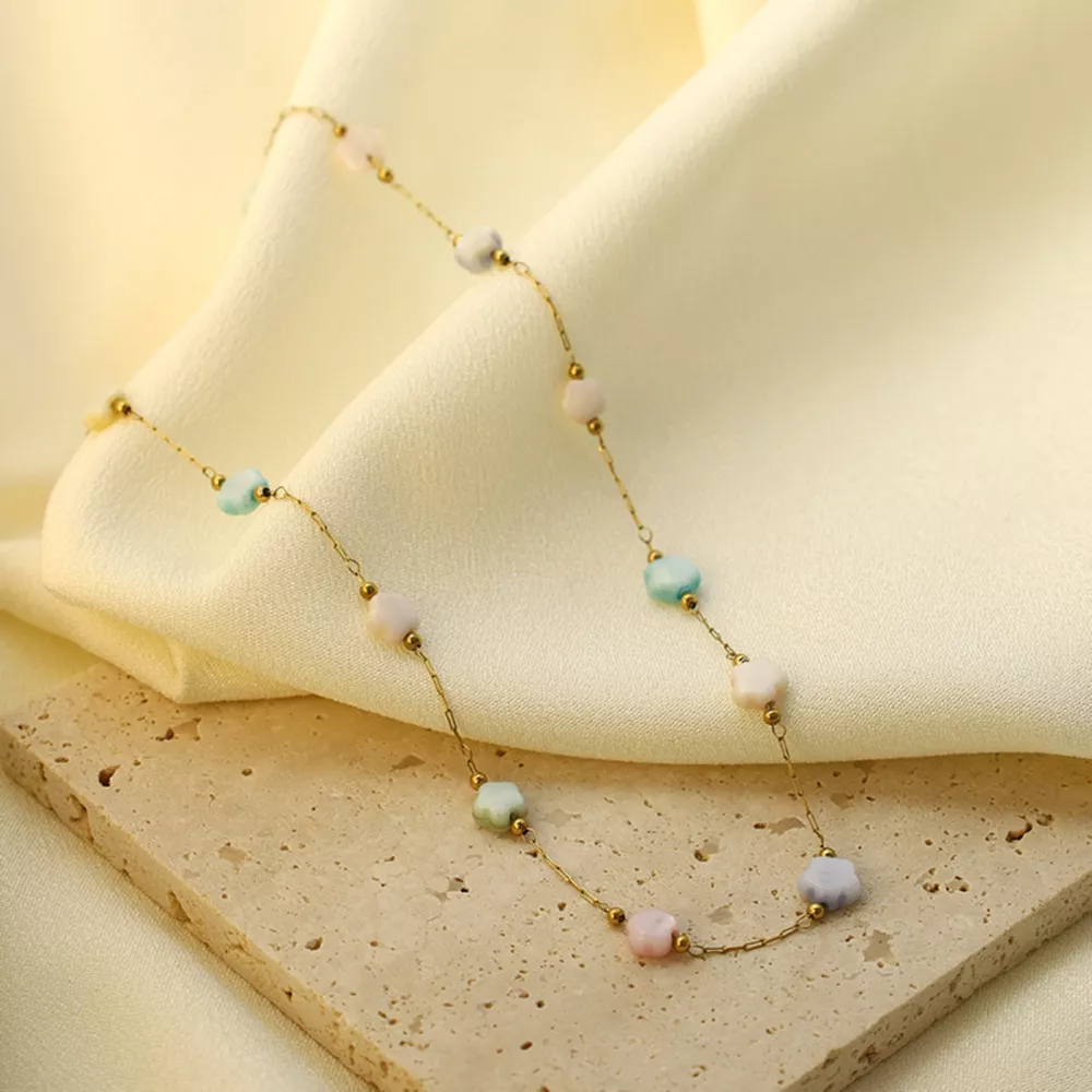 18K Gold-Plated Star Charm Necklace