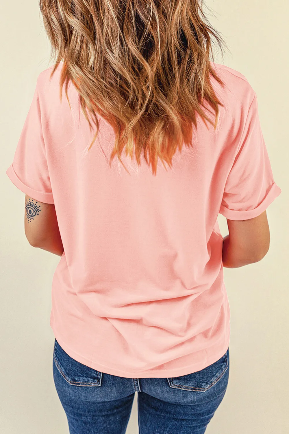 Boot Graphic Round Neck Short Sleeve T-Shirt, image 2