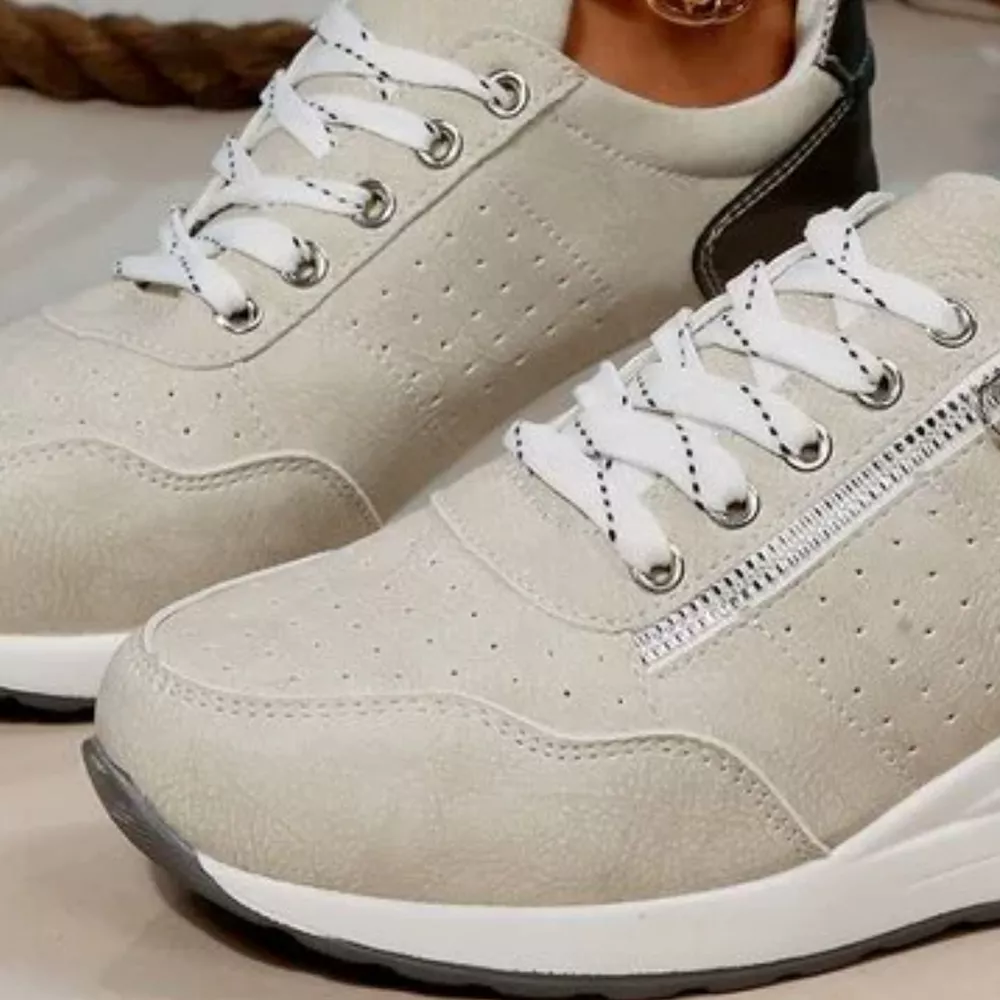Platform Lace Up Sneakers, image 5