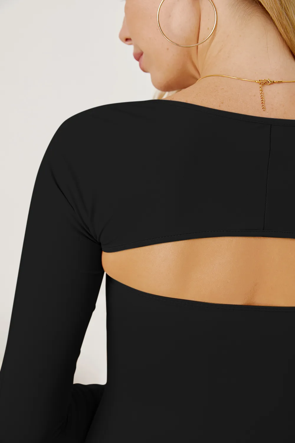 Cutout Raglan Sleeve Bolero and Tube Top, image 3