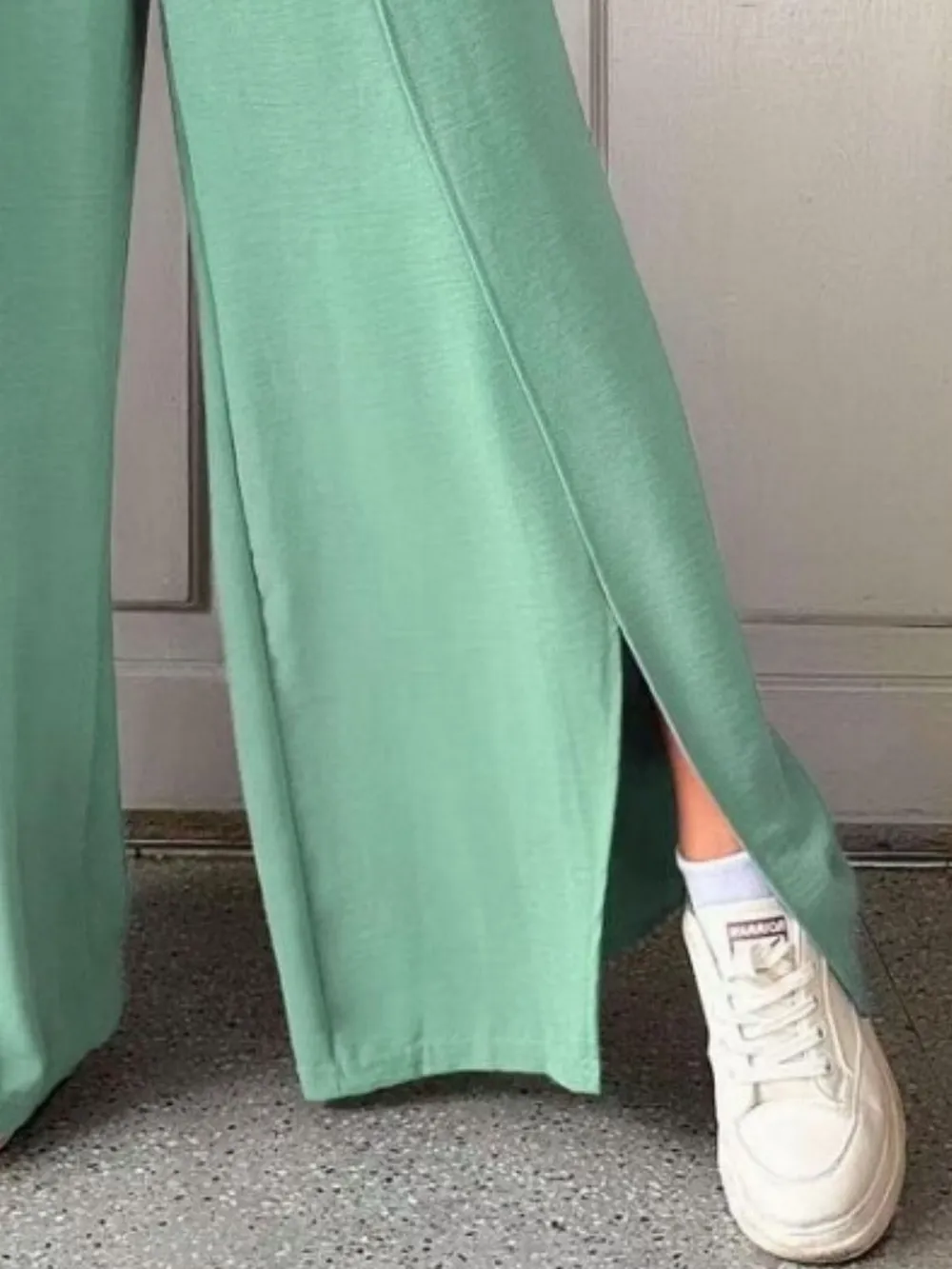 Slit Wide Leg Pants, image 4