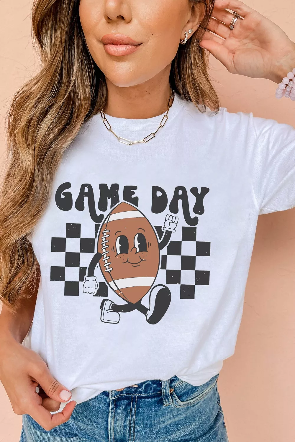 Game Day Football Graphic T-Shirt, image 2