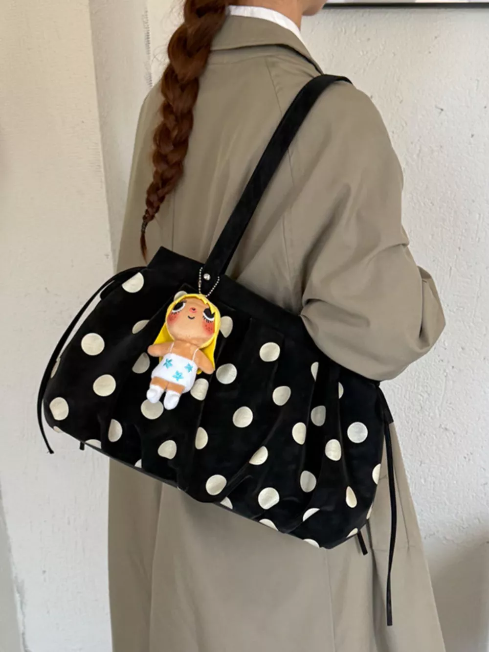 Polka Dot Shoulder Bag, image 6