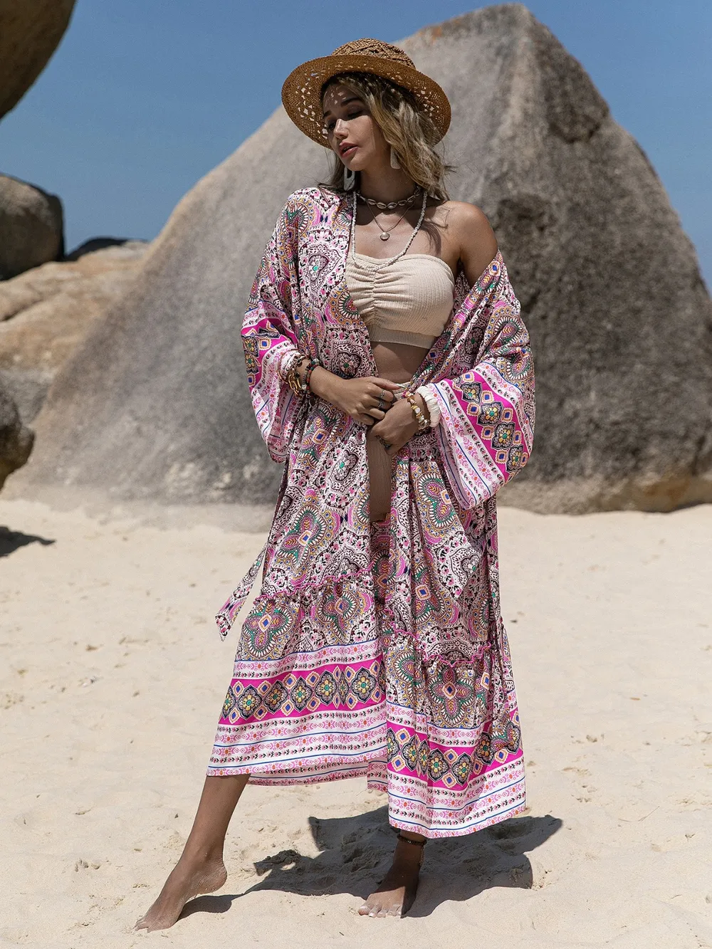 Printed Open Front Cover Up, image 2