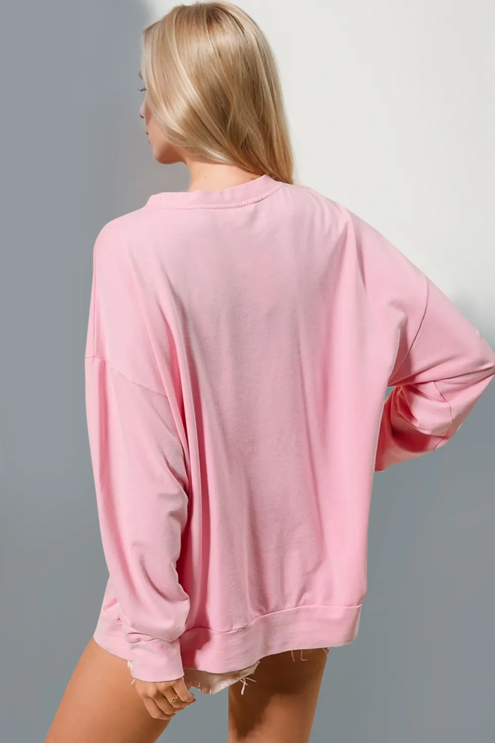 Sequin Nutcracker Round Neck Long Sleeve Sweatshirt, image 2
