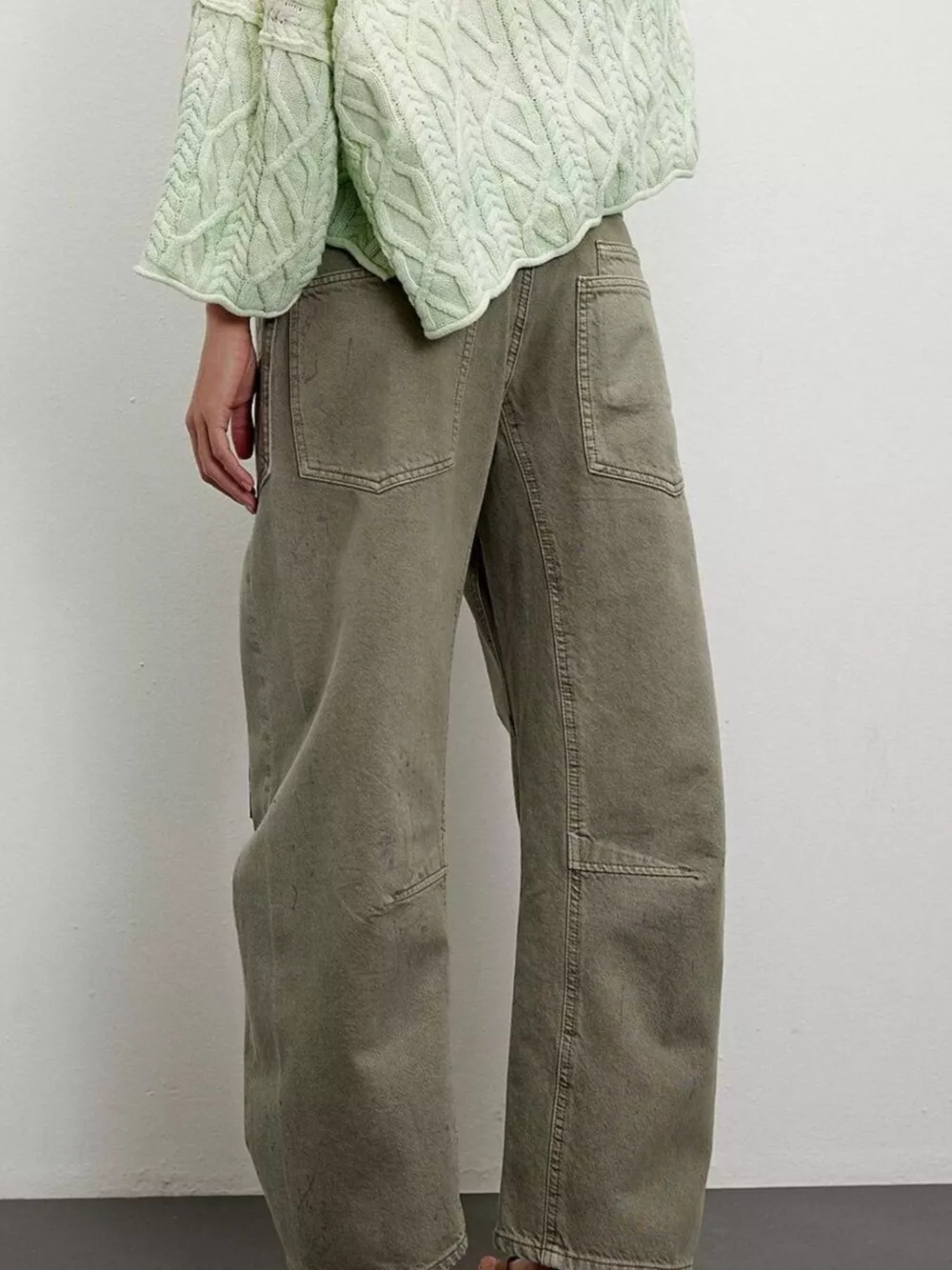Washed Relaxed Fit Jeans, image 5