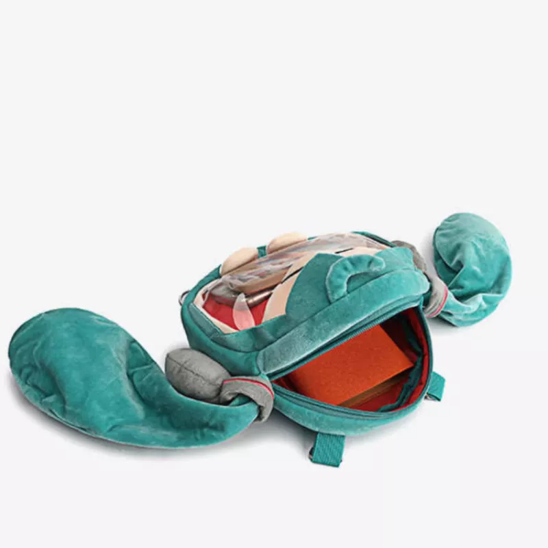 Cartoon Character Plush Backpack Bag, image 4