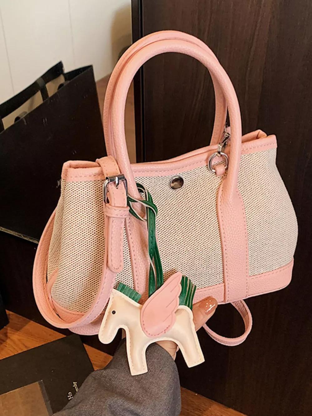 Contrast Crossbody Bag, image 15