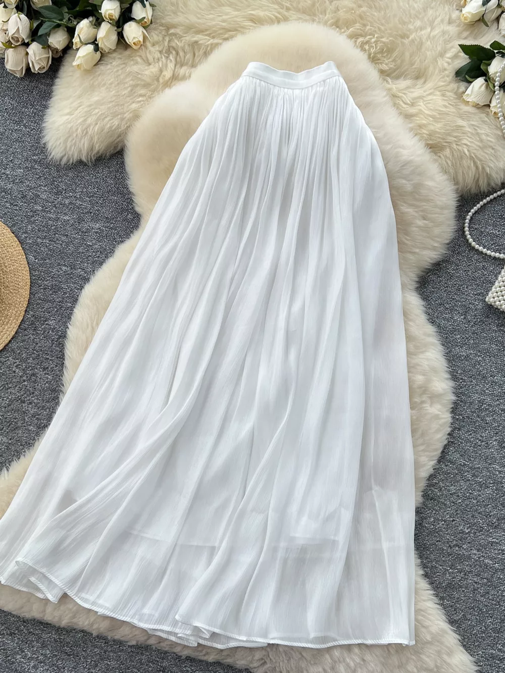 High Waist Maxi Skirt, image 14