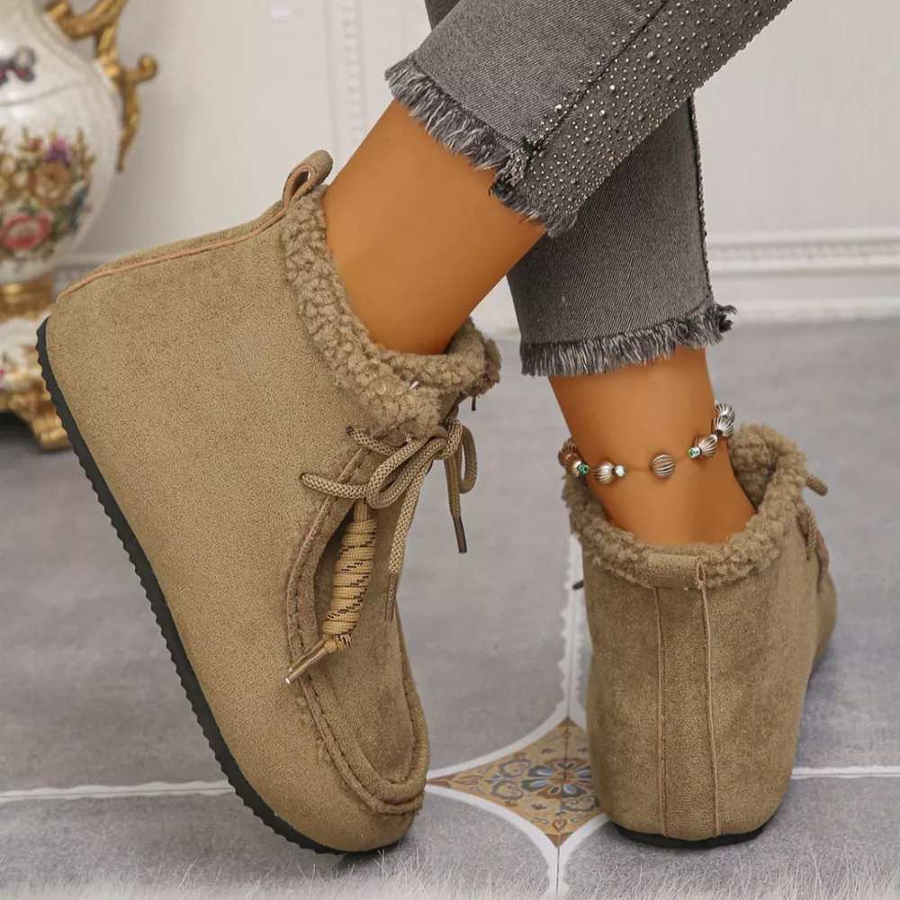 Plush Lining Ankle Boots, image 12