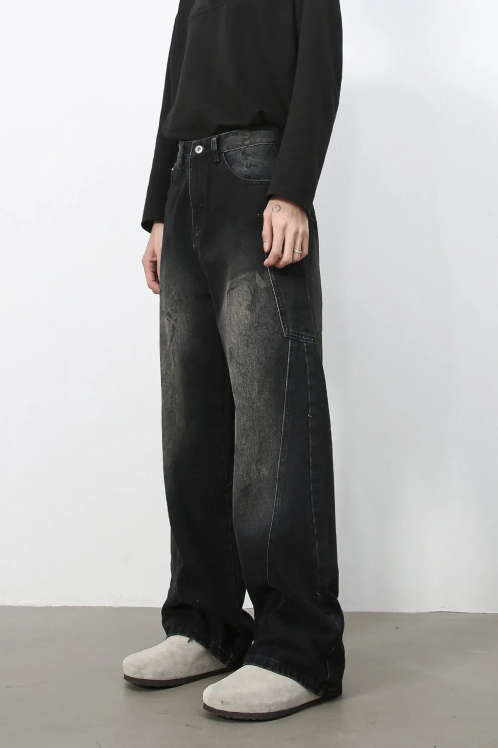 Men's Loose Fit Jeans, image 4