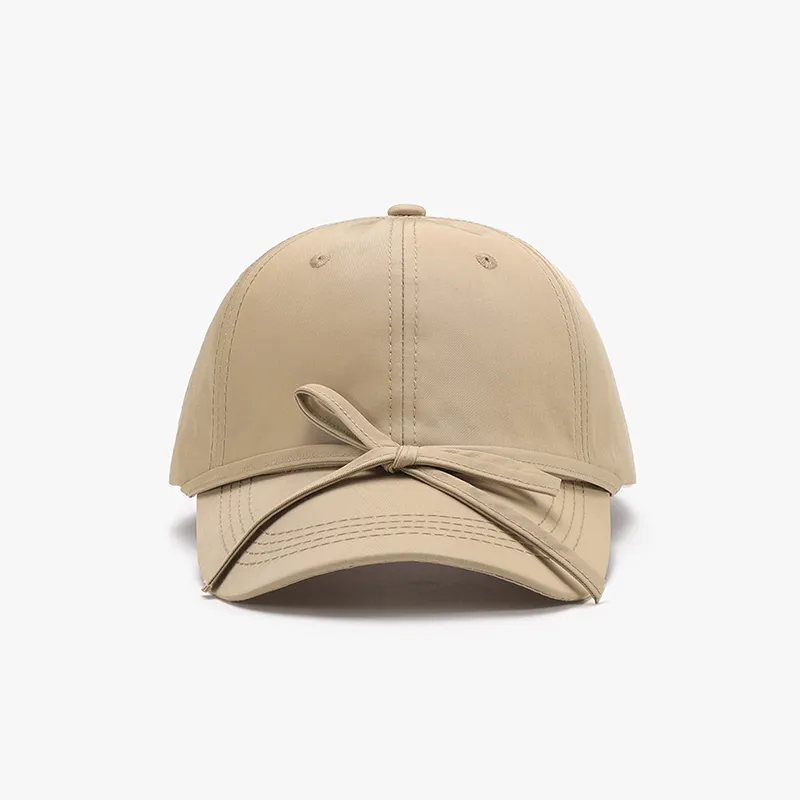 Tied Bow Cotton Baseball Cap, image 7