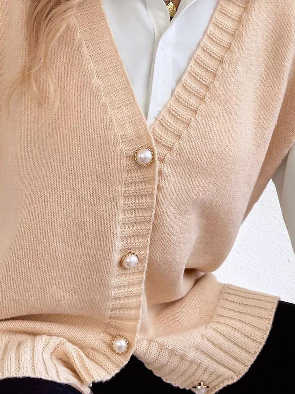 Button-Down Button Up Sweater Vest, image 6