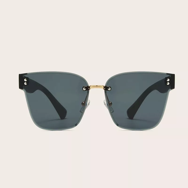 Tinted Lenses Rimless Sunglasses, image 8