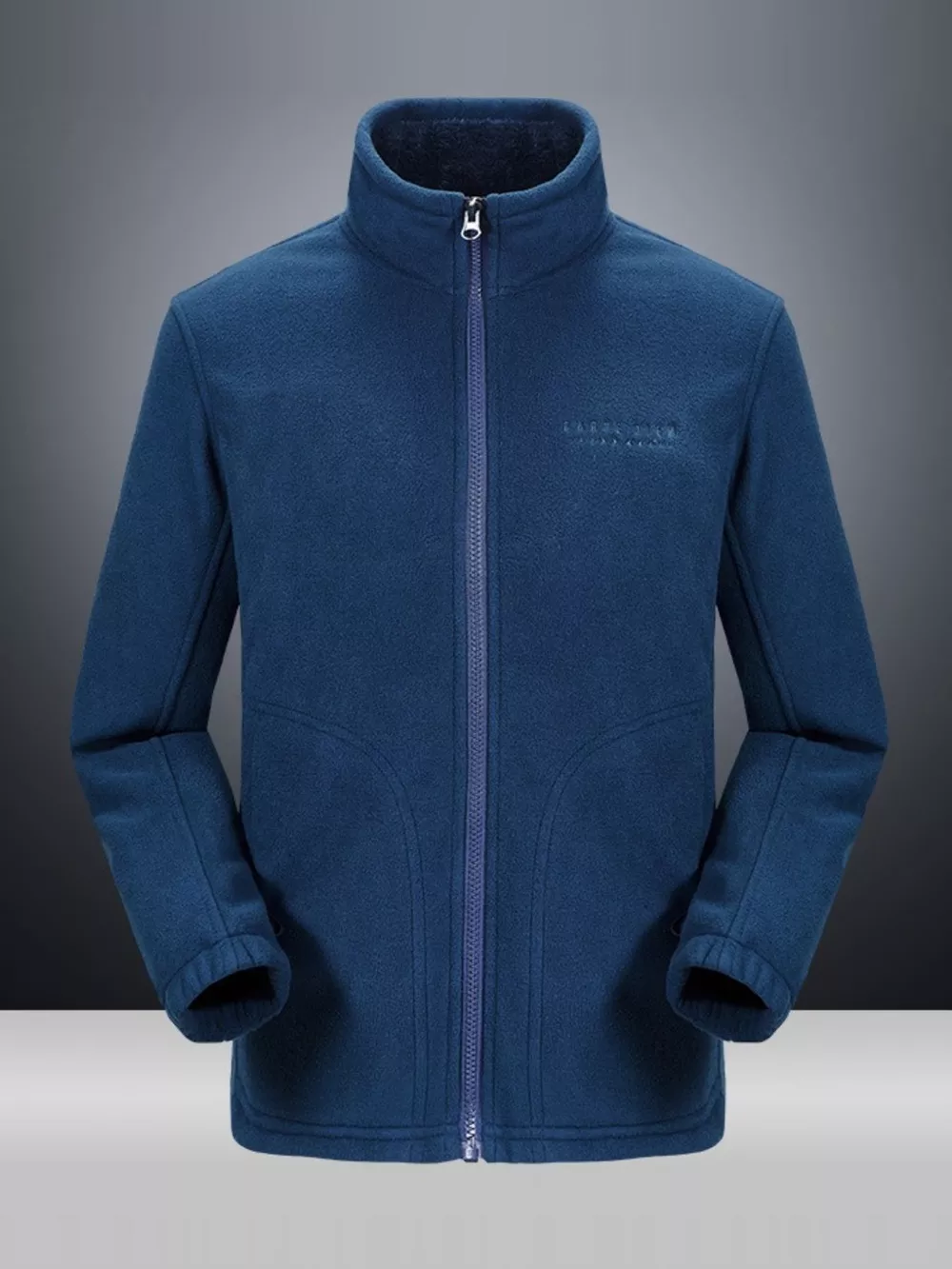 Men's Full Size Windproof Zip Up Hooded Jacket Plus Size, image 4